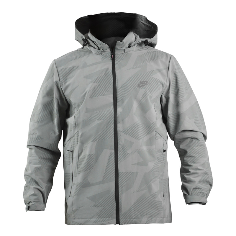 سویشرت بادگیر اسپرت نایک مدل 83759 طوسی (5)