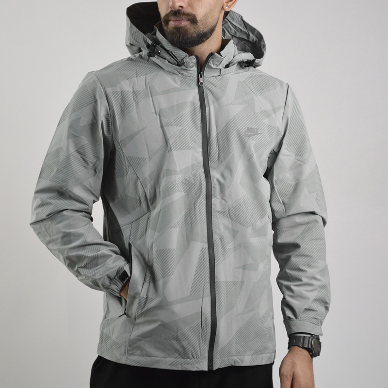 سویشرت بادگیر اسپرت نایک مدل 83759 طوسی (6)