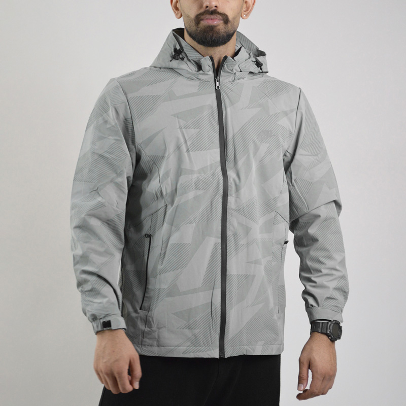 سویشرت بادگیر اسپرت نایک مدل 83759 طوسی