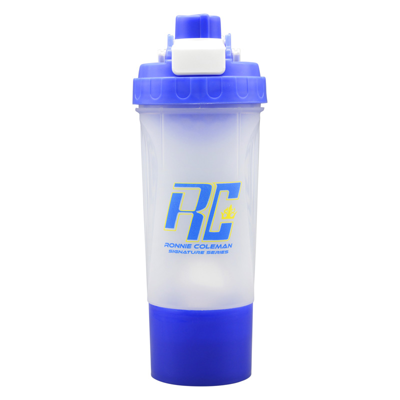 شیکر ورزشی دو تیکه رونی کلمن مدل Ebi شفاف درب پیجی ظرفیت 0.7 لیتر
