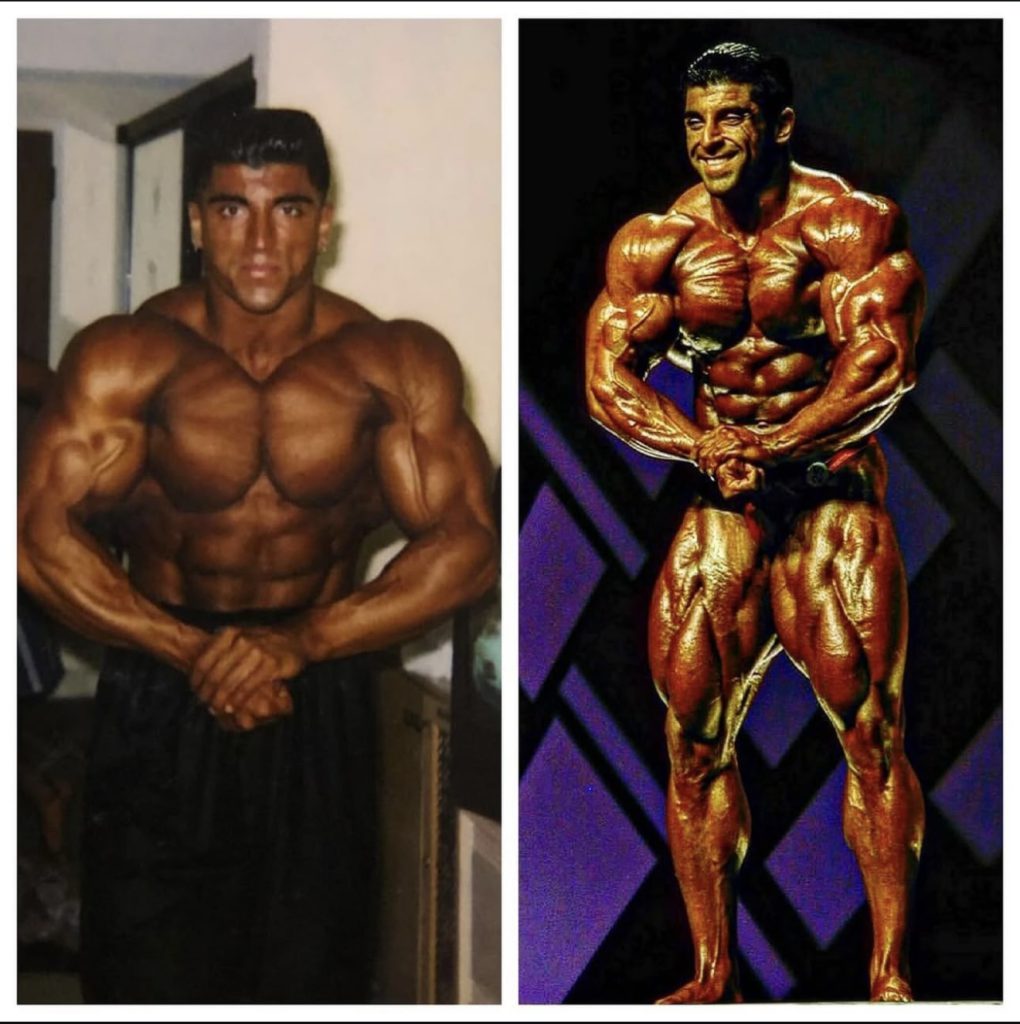 فیگور شهریار کمالی در مسابقات بدنسازی