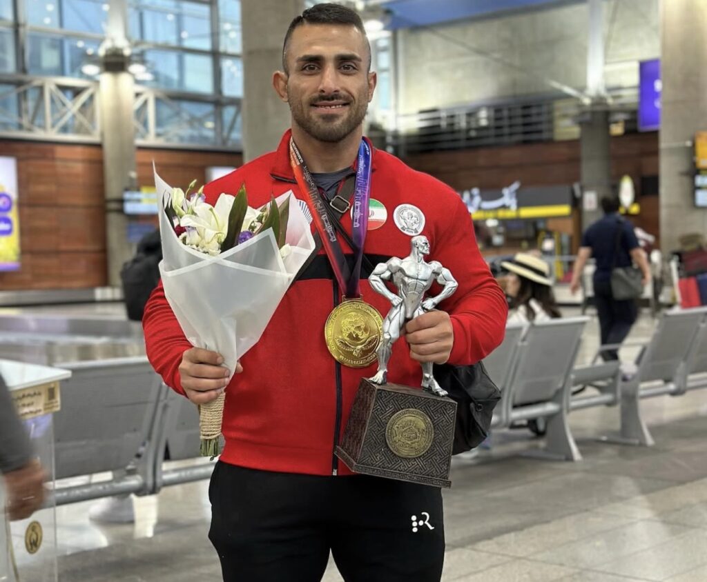 افتخارات مبین کریمی بدنساز ایرانی