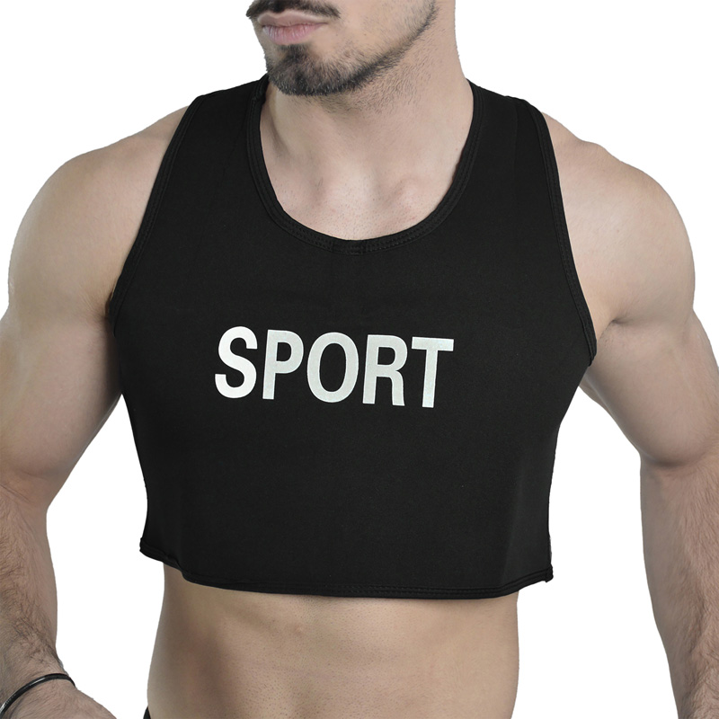 بالاپوش نیم تنه ورزشی مردانه اسپرت مدل 1585 مشکی