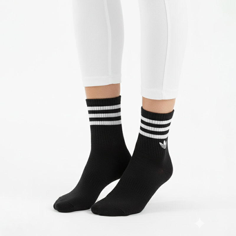 جوراب ساق بلند اسپرت آدیداس مدل RZ-17690