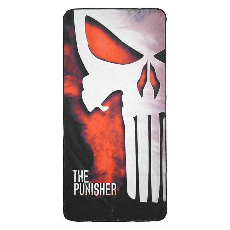 حوله ورزشی پانیشر مدل Skull-404H1256 ابعاد 50 در 100 سانتی متر