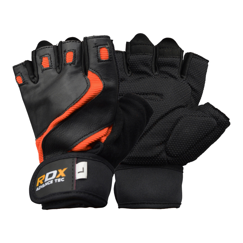 دستکش بدنسازی آر دی ایکس مدل 404H1241 نارنجی