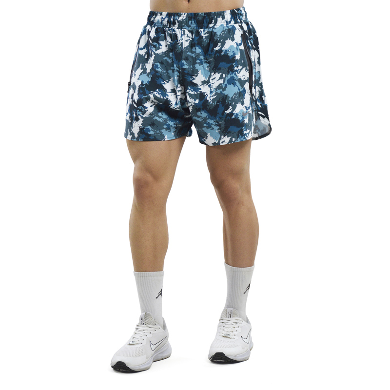 شلوارک ورزشی مردانه نایک مدل Mub-NK 018 چریکی آبی روشن