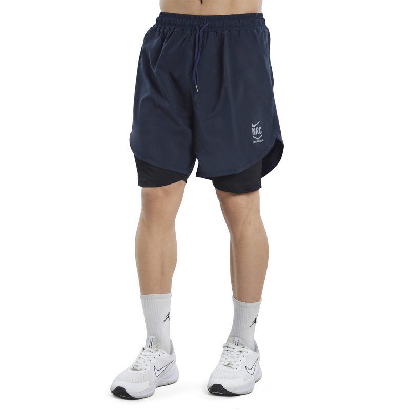 شلوارک کشاله دار ورزشی مردانه نایک مدل Dri Fit-4H0213 سرمه ای