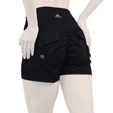 شورتک کارگو ورزشی زنانه آدیداس مدل A-3115 مشکی