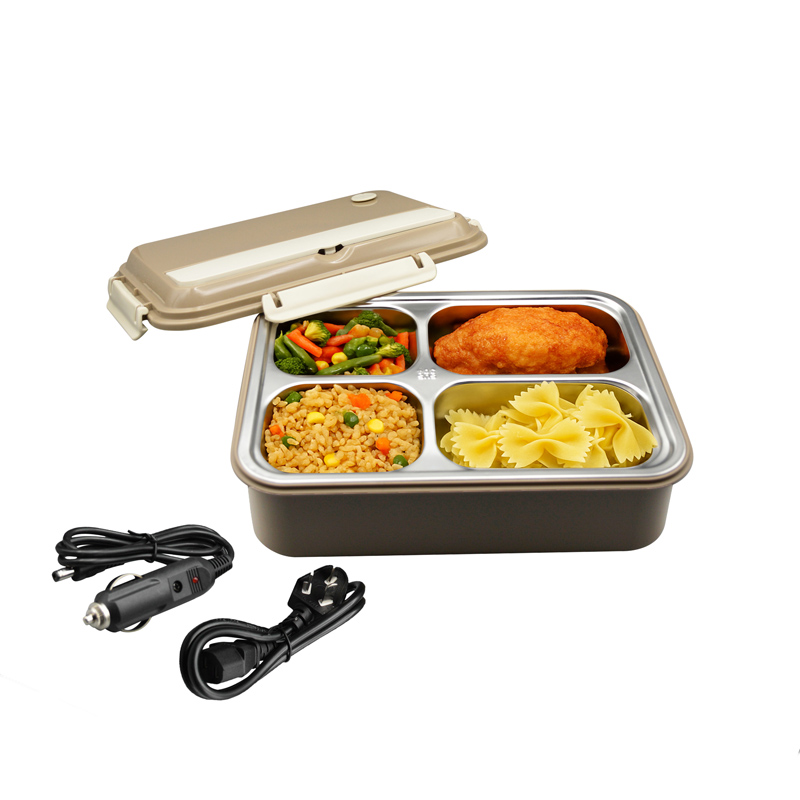 ظرف غذا برقی لانچ باکس فندکی مدل A1081 ظرفیت 1.2 لیتر