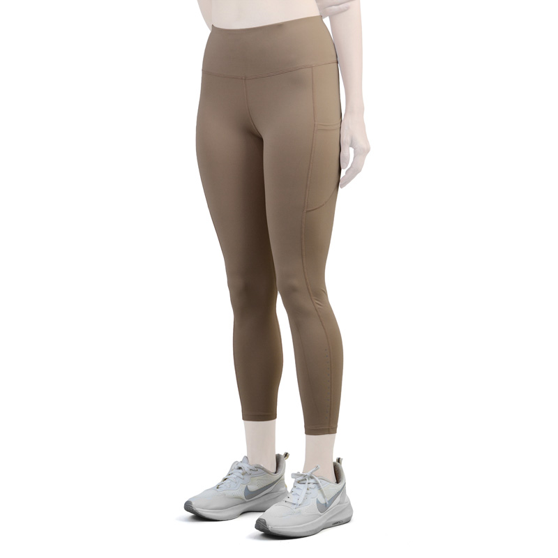 لگ ورزشی زنانه شانکارتی جیبدار مدل V18008 خاکی