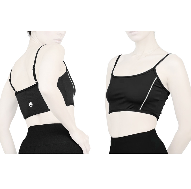 نیم تنه ورزشی زنانه لولولمون مدل 4H0298 مشکی