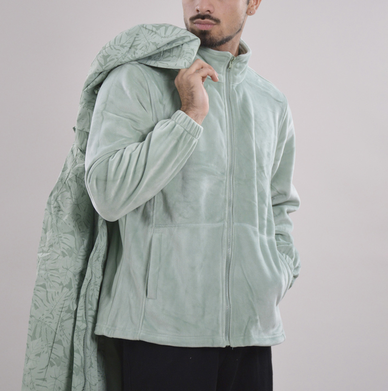 کاپشن دو پوش اسپرت Outdoor Sport نایک مدل 22853 سبز آدامسی 12