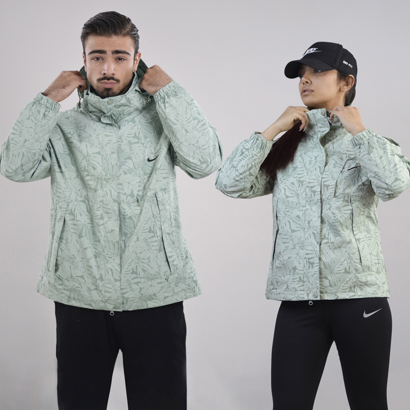 کاپشن دو پوش اسپرت Outdoor Sport نایک مدل 22853 سبز آدامسی 4