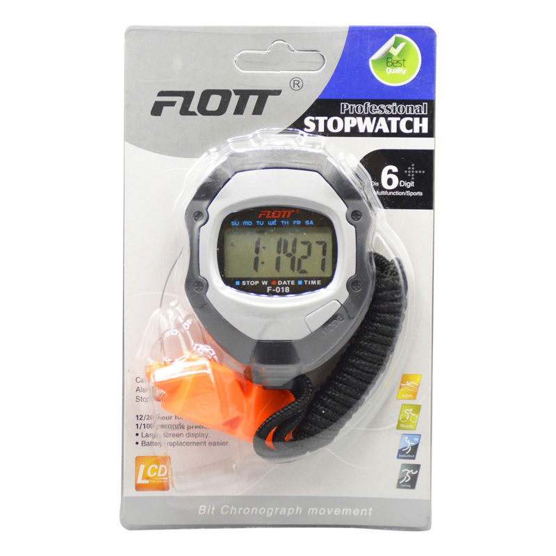 کرنومتر فلات همراه با سوت مدل F-018