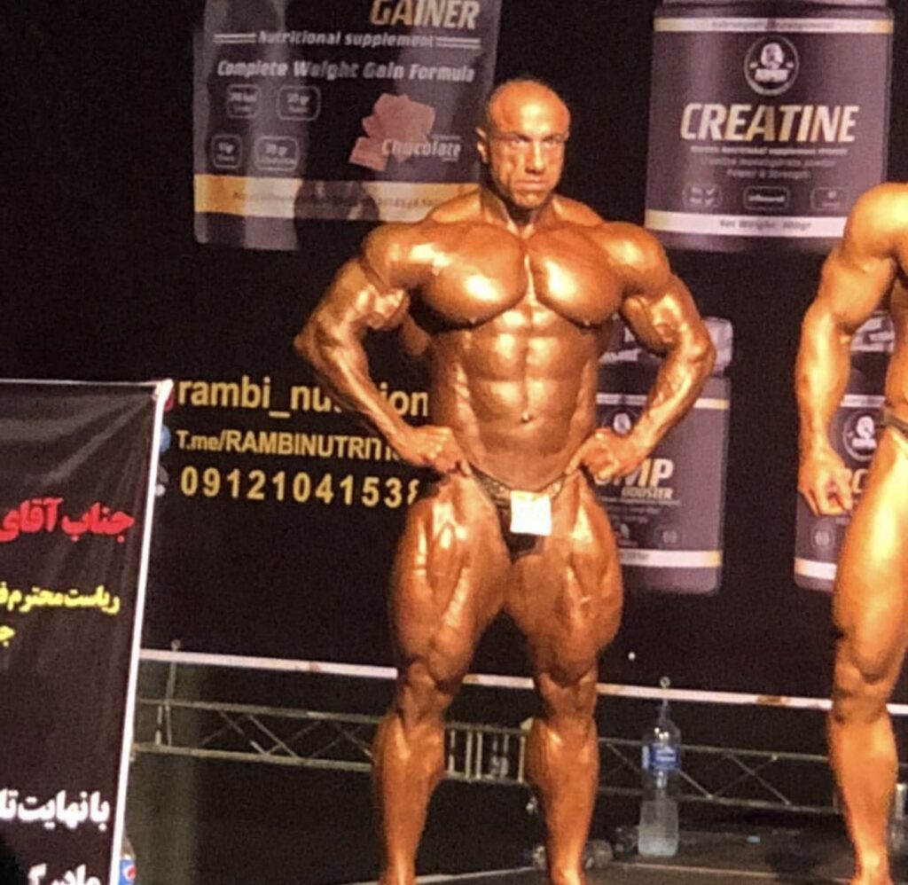 مرتضی روشن ضمیر تبری، قهرمان بدنسازی مازندرانی