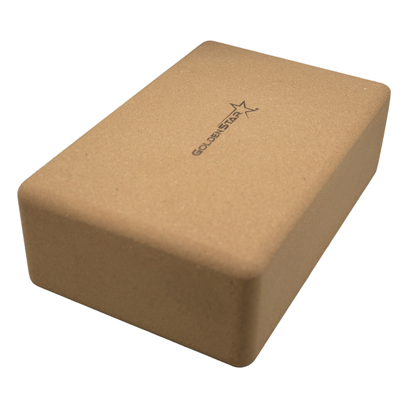 آجر یوگا چوب پنبه گلدن استار مدل 404K1336 بسته یک عددی