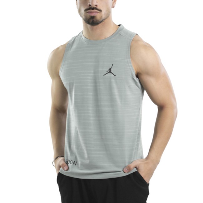 رکابی رانینگ ورزشی مردانه جردن مدل V816-5 طوسی روشن