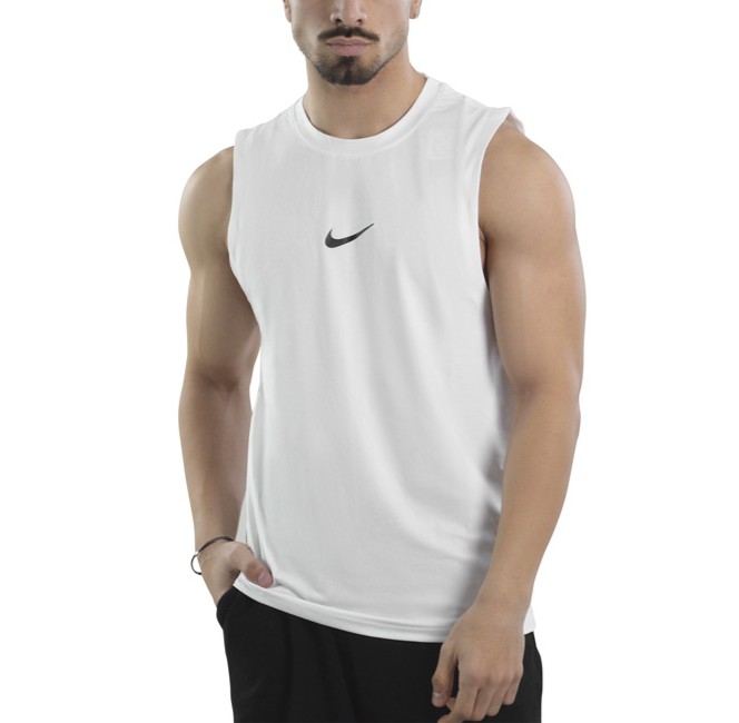 رکابی ورزشی مردانه نایک مدل Dri Fit-6906 سفید