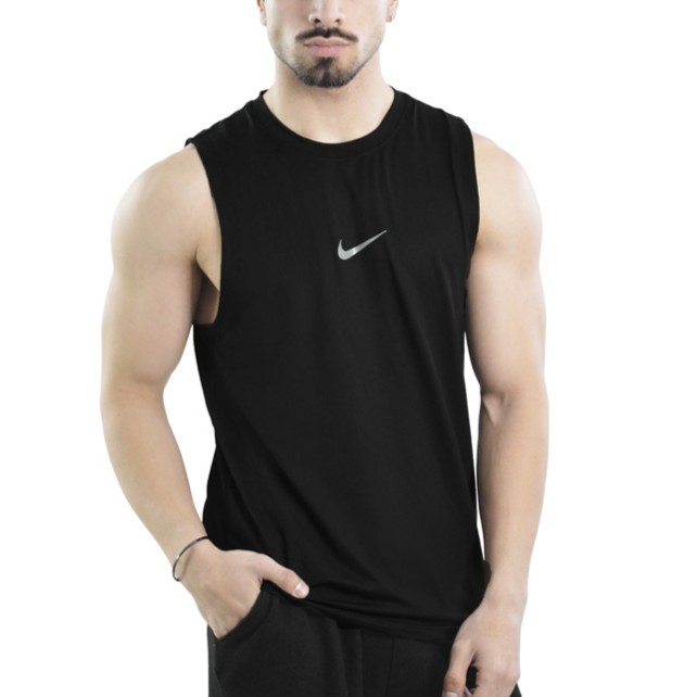 رکابی ورزشی مردانه نایک مدل Dri Fit-6906 مشکی