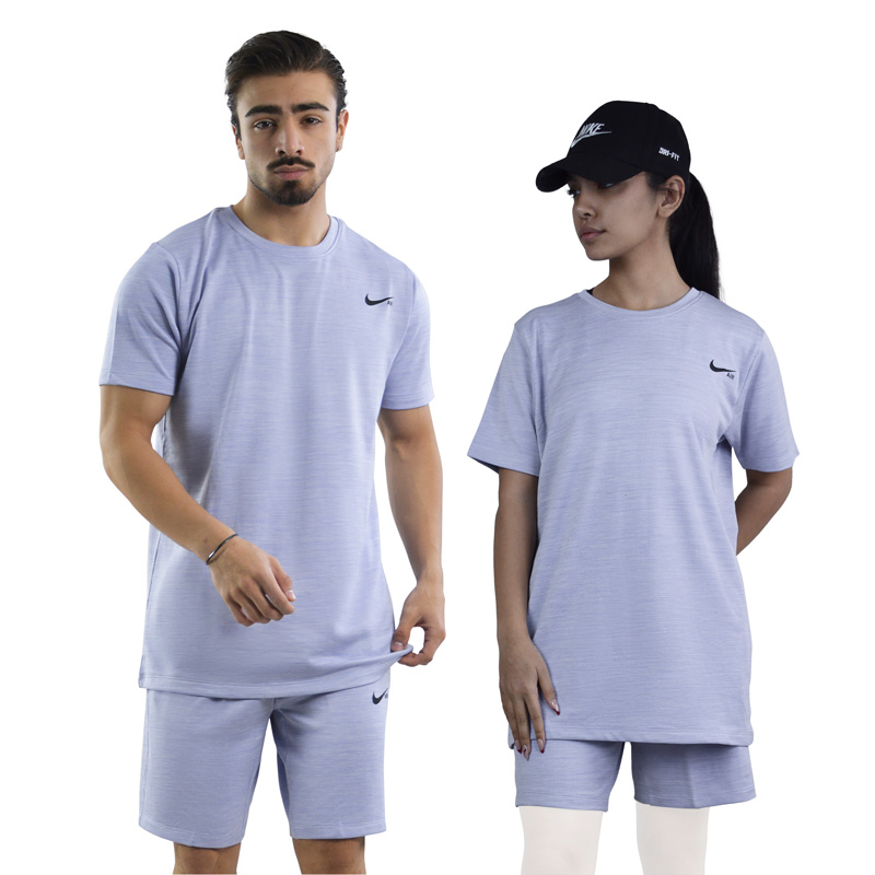 ست تیشرت و شلوارک اسپرت نایک مدل DS-JDI-4K1063 یاسی