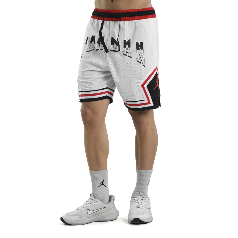 شلوارک ورزشی مردانه جردن مدل Dri Fit-4K1083 سفید