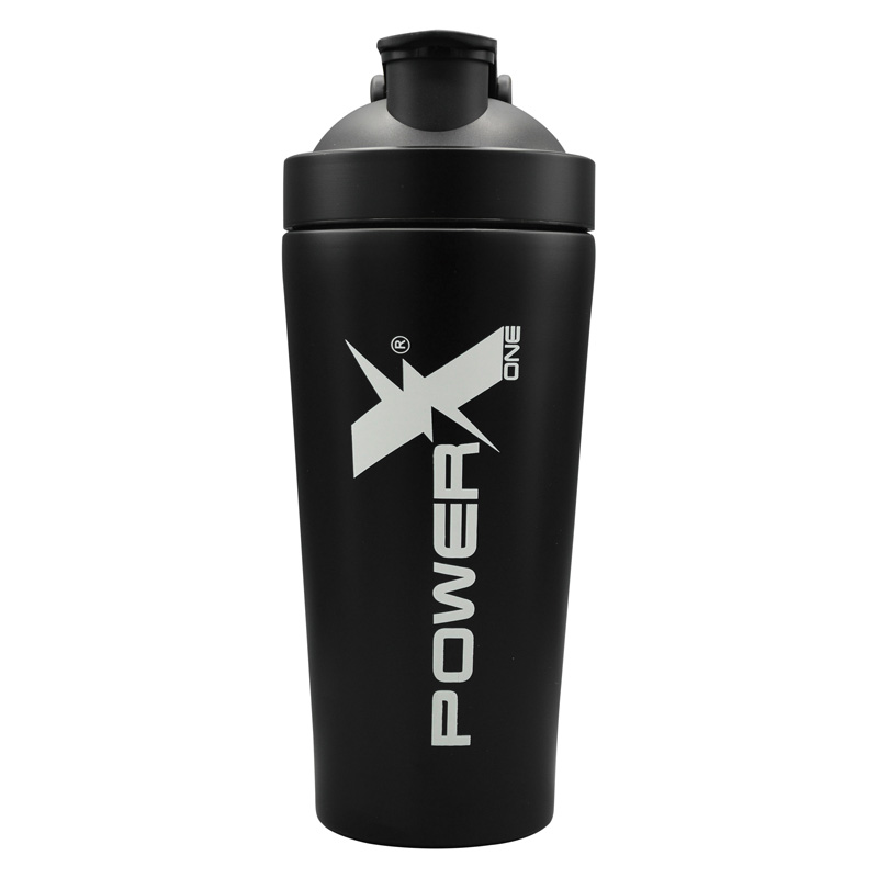 شیکر استیل ورزشی یک تیکه پاور ایکس مدل One ظرفیت 0.739 لیتر