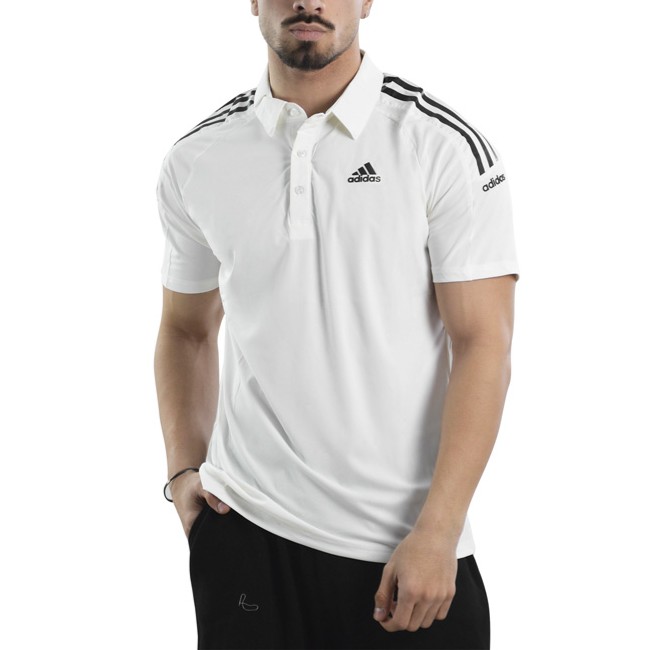 پولوشرت ورزشی مردانه آدیداس مدل 1350 سفید