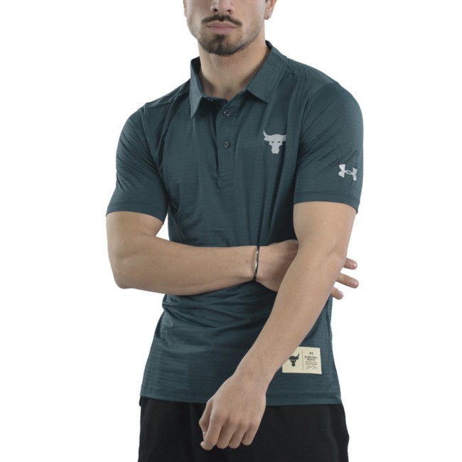 پولوشرت ورزشی مردانه آندر آرمور مدل Heat Gear-399 سرمه ای