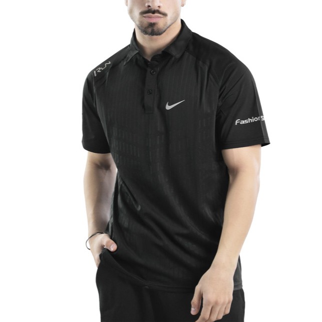 پولوشرت ورزشی مردانه نایک مدل 579 مشکی