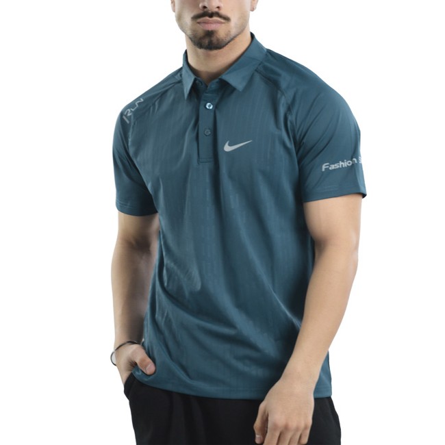پولوشرت ورزشی مردانه نایک مدل 579 کله غازی