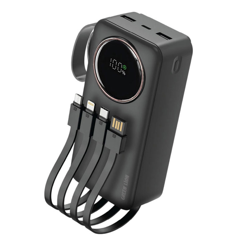 پاوربانک پاور پالس گرین لاین مدل GL-PX13 ظرفیت 30000 میلی آمپر بر ساعت