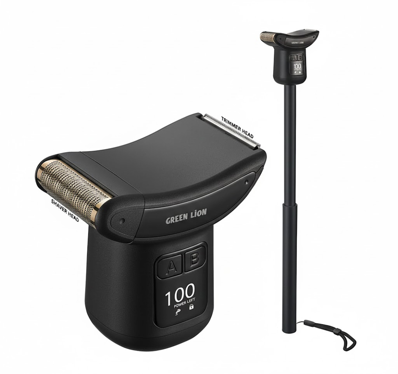 ماشین اصلاح بدن گرین لاین دو کاره مدل GL-TM37