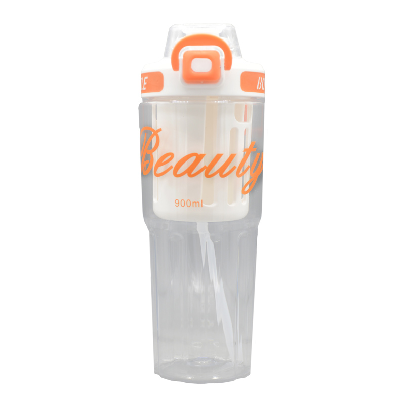 قمقمه ورزشی دوحالته دتاکس دار مدل Beauty ظرفیت 0.9 لیتر