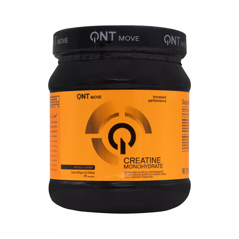 پودر کراتین مونوهیدرات کیو ان تی 250 گرم