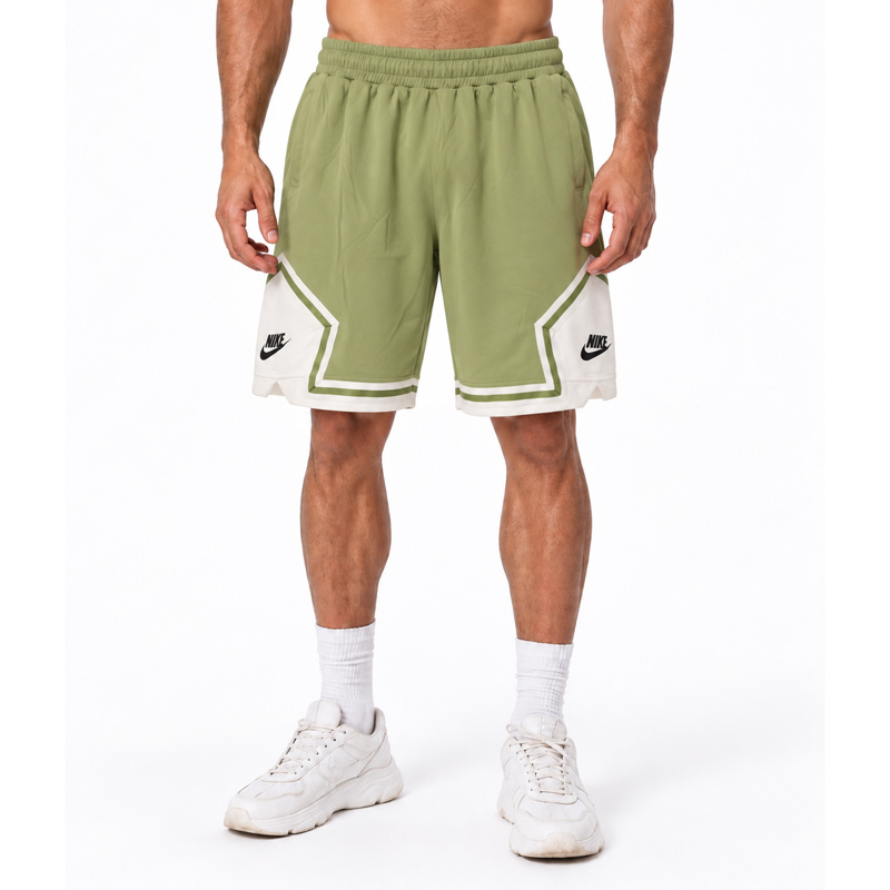 شلوارک ورزشی مردانه نایک مدل CNA-Dri Fit-5G0739 سبز پسته ای